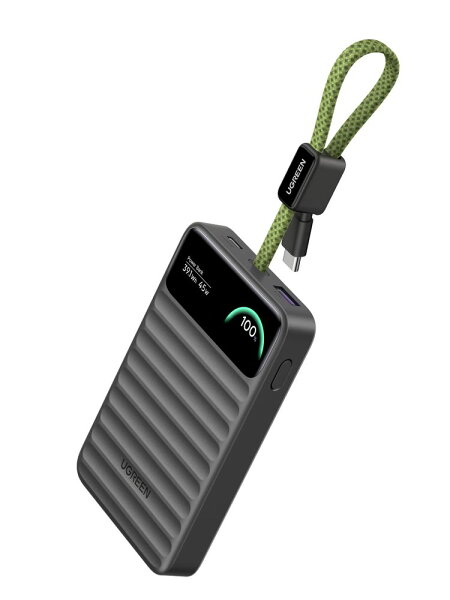UGREEN Nexode Wavy 45W 10000mAh モバイルバッテリー（ブラック）